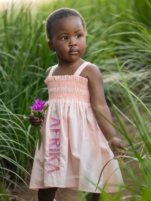 Smocked Africa Dress
